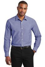 Port Authority ® Adult Unisex Slim Fit SuperPro ™ 4.6-ounce, 60/40 cotton/poly Oxford Dress Shirt